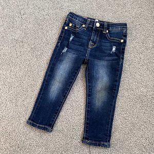 7 for All Mankind Josefina Skinny Boyfriend Toddler Jeans NWOT 2T